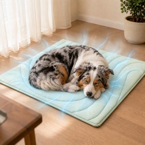 Frost Dog Cooling Mat — Arc-Chill Self-Cooling Pad