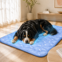 Tide Dog Cooling Mat — Ocean Blue Self-Cooling Pad