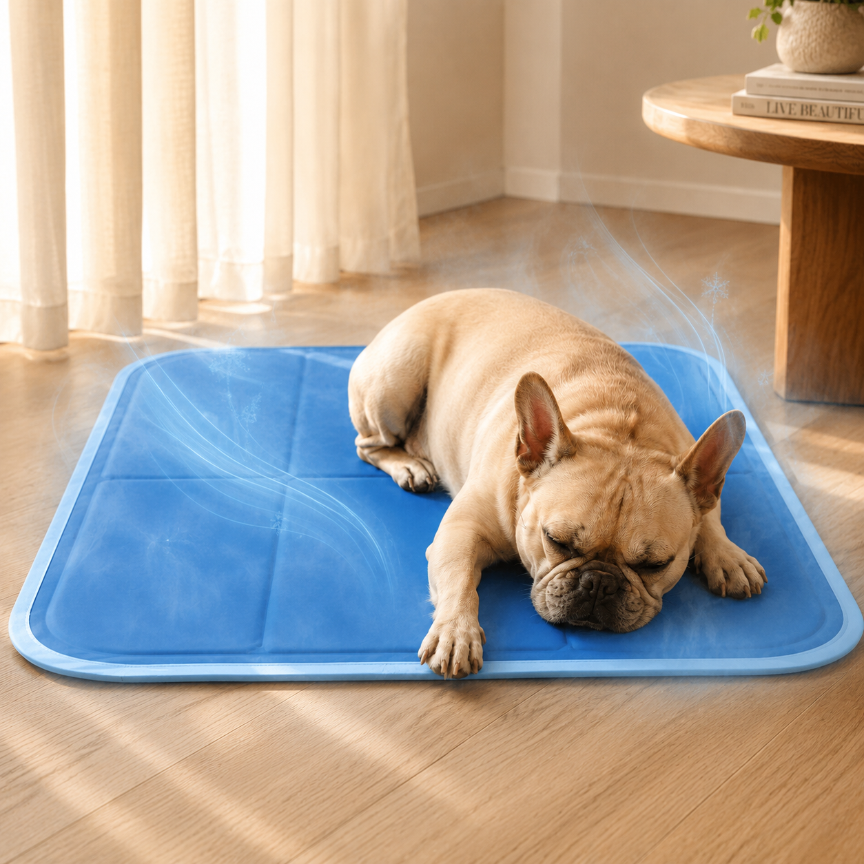 Pulse Dog Cooling Pad — Pressure-Activated Cooling Gel Mat